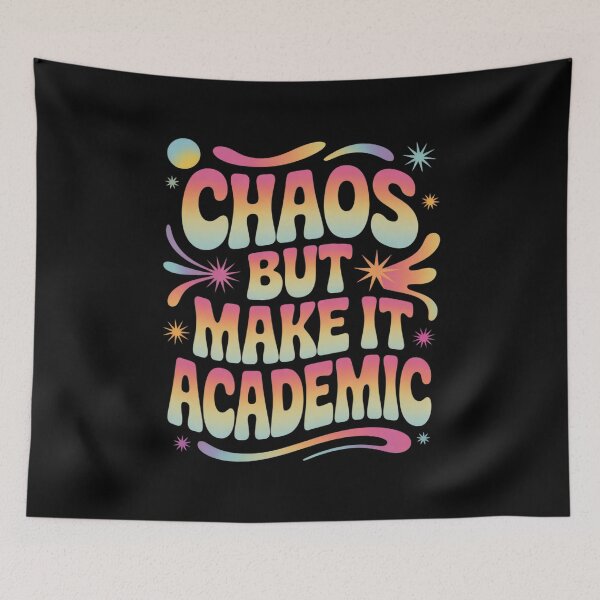 Item preview, Chaos But Make It Academic Funny Teacher Back To School14  designed and sold by RsFilsingerArt.