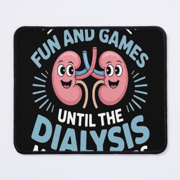Item preview, It's All Fun And Games Until The Dialysis Machine Nurse designed and sold by StuffNestie.