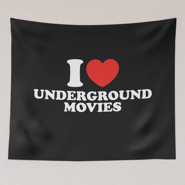 Item preview, I Love Underground Movies designed and sold by shitpostee.