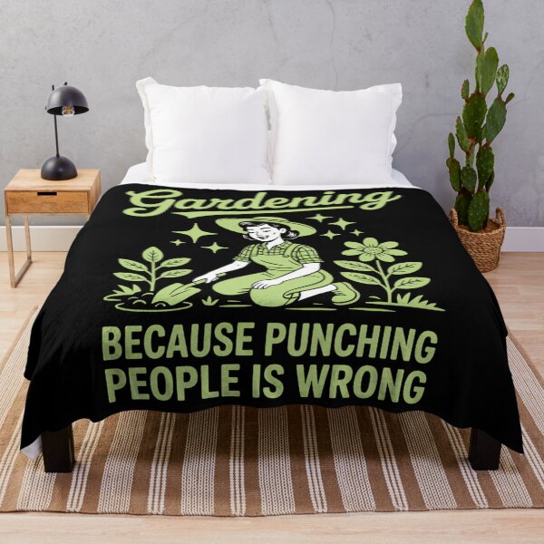 Item preview, Gardening Because Punching People Is Wrong designed and sold by RipleMalphite.