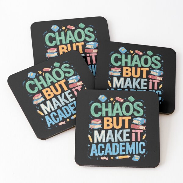 Item preview, Chaos But Make It Academic Funny Teacher l Back To School  designed and sold by RsFilsingerArt.