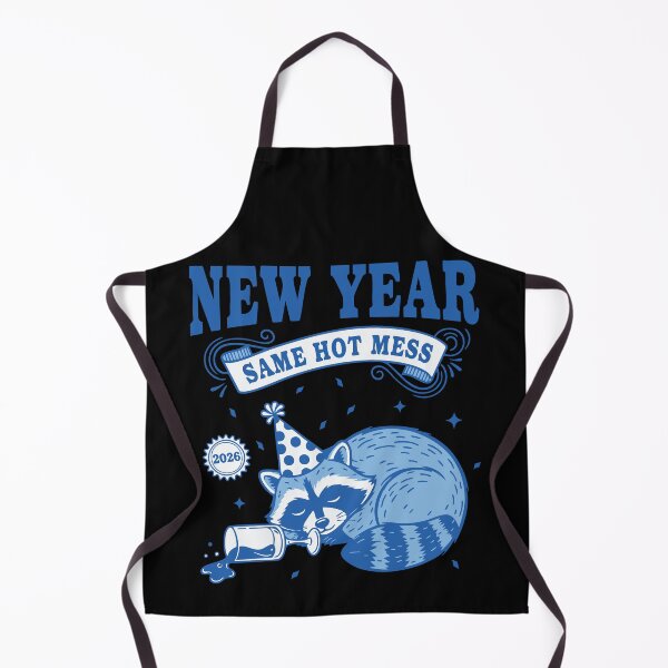 Item preview, New Year Same Hot Mess 2026 Party Design designed and sold by LuminOrb.