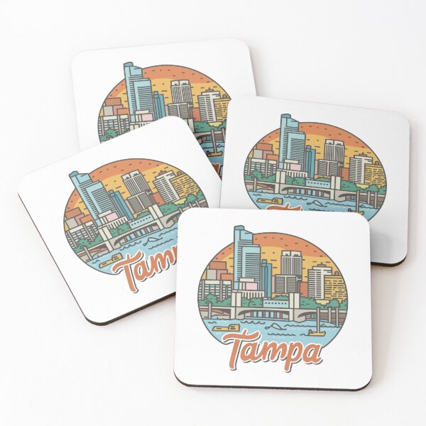 Item preview, Cityscape Serenity: Tampa Twilight designed and sold by CircinusStore.