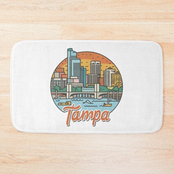 Aperçu de l'œuvre Sérénité du paysage urbain : Tampa Twilight créée et vendue par CircinusStore.