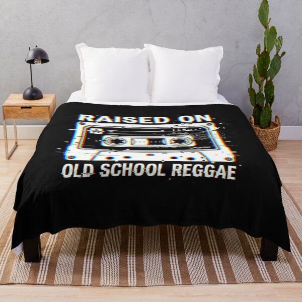 Item preview, Vintage Raised On Old School Reggae Retro Music designed and sold by EmmitHegman.