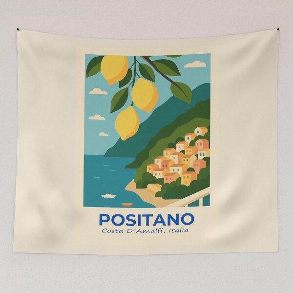 Item preview, Positano - Hilltop Poetry By The Mediterranean designed and sold by iamdesigns14.