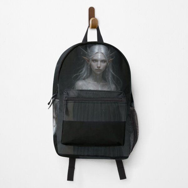 Item preview, Moonlit Elven Queen – Dark Fantasy Portrait Art designed and sold by Still Breathing Studio.