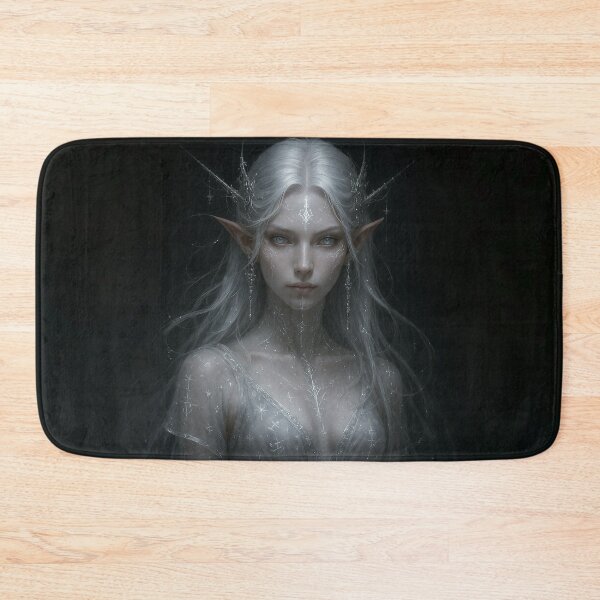 Item preview, Moonlit Elven Queen – Dark Fantasy Portrait Art designed and sold by Still Breathing Studio.