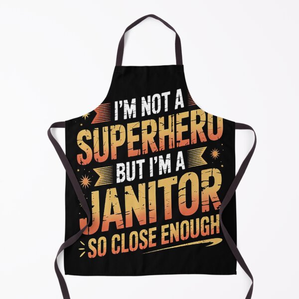 Item preview, Janitor Not A Superhero but A Janitor designed and sold by StuffNestie.