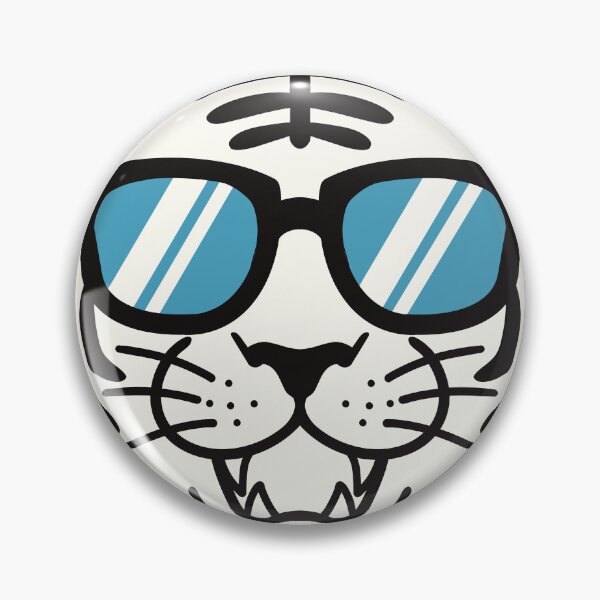 Item preview, Cool tiger with Sunglasses – Funny tiger Head Cartoon designed and sold by holywarter.