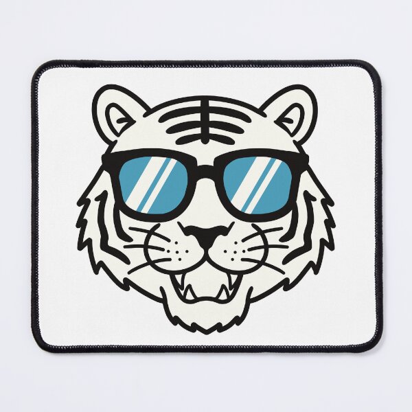 Item preview, Cool tiger with Sunglasses – Funny tiger Head Cartoon designed and sold by holywarter.