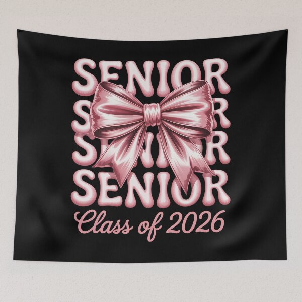 Item preview, Class Of 2026 Senior Pink Coquette Bow Graduation designed and sold by DianaStantzo.
