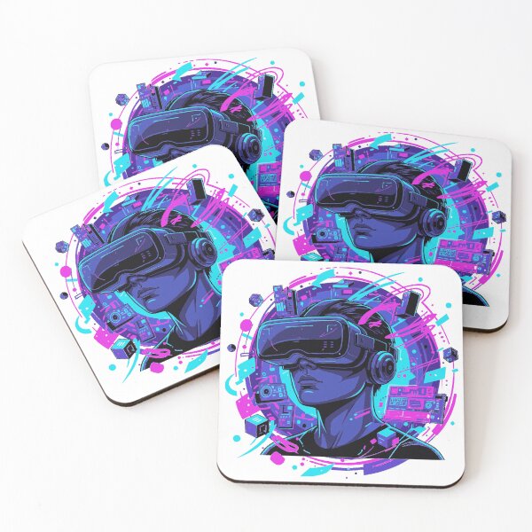 Item preview, Neon Reality: Cyberpunk Vision Headset Immersion designed and sold by MartinxMarie.