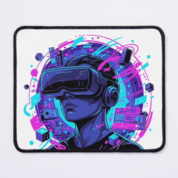 Item preview, Neon Reality: Cyberpunk Vision Headset Immersion designed and sold by MartinxMarie.