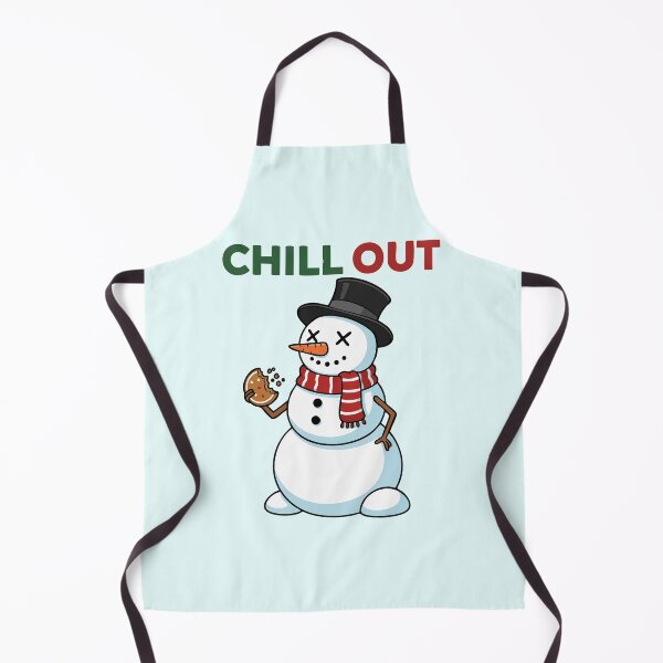 Item preview, Funny Snowman Chill Out Christmas Design designed and sold by graphicnew.