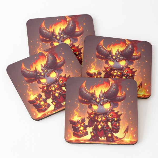Item preview, Chibi Firelord | Molten Flame Titan designed and sold by TattooDrive.