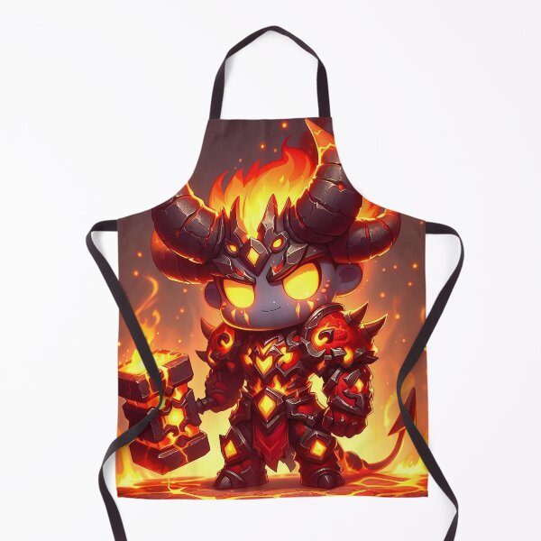 Item preview, Chibi Firelord | Molten Flame Titan designed and sold by TattooDrive.