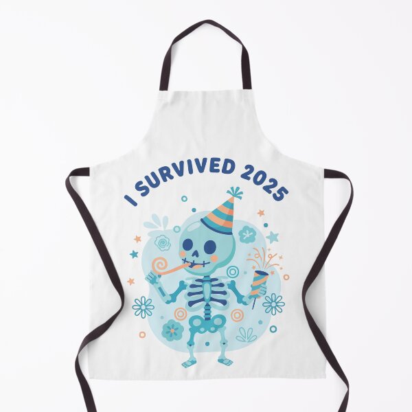 Item preview, I Survived 2025 Skeleton Celebration designed and sold by LuminOrb.
