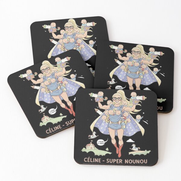 Item preview, Céline Super Nanny Gift - Funny Babysitter T-Shirt Humor designed and sold by Magounette.