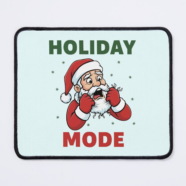 Item preview, Funny Holiday Mode Santa Christmas Design designed and sold by graphicnew.