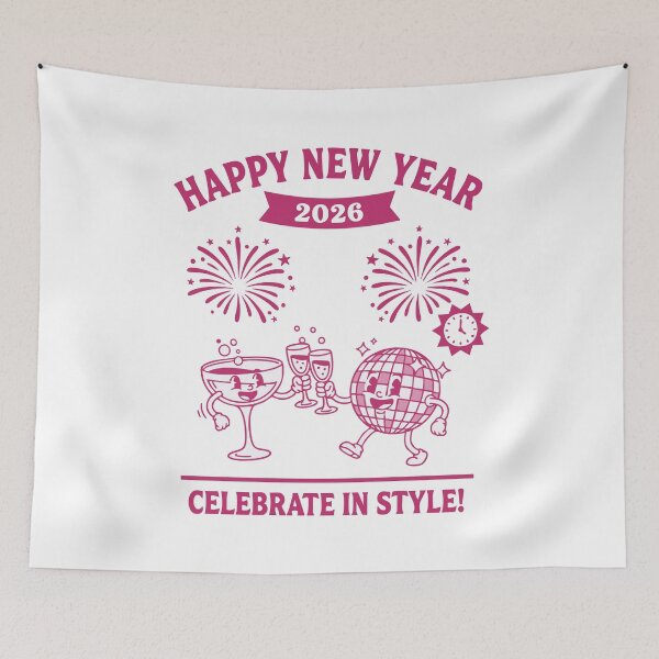Item preview, Happy New Year 2026 Celebrate In Style designed and sold by LuminOrb.