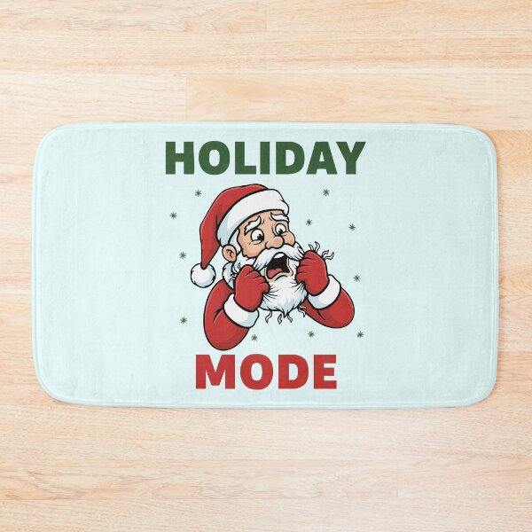 Item preview, Funny Holiday Mode Santa Christmas Design designed and sold by graphicnew.