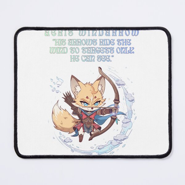 Item preview, Aeris Windarrow – Chibi Wind Archer Fox of Monzora designed and sold by Monzora.