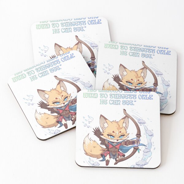 Item preview, Aeris Windarrow – Chibi Wind Archer Fox of Monzora  designed and sold by Monzora.