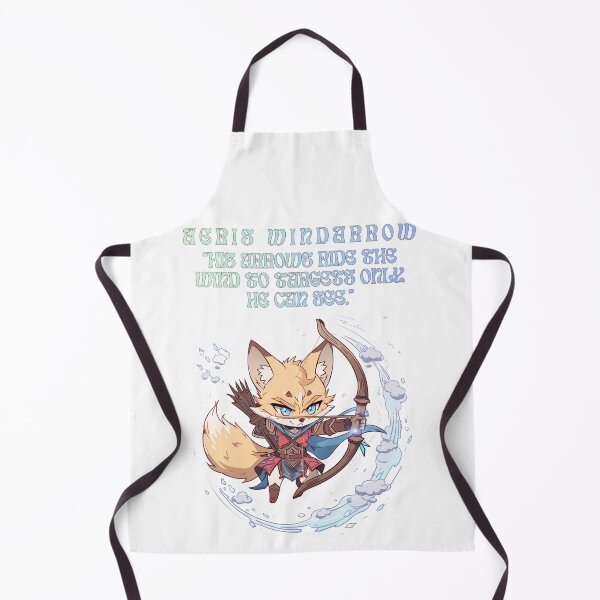 Item preview, Aeris Windarrow – Chibi Wind Archer Fox of Monzora designed and sold by Monzora.