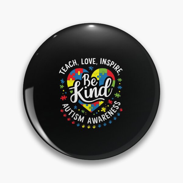 Item preview, Teach Love Inspire Autism Awareness Teacher designed and sold by yvonnickStore.