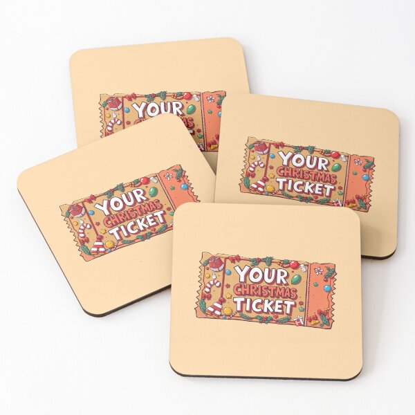 Item preview, Your Christmas Ticket designed and sold by DesignPrePress.