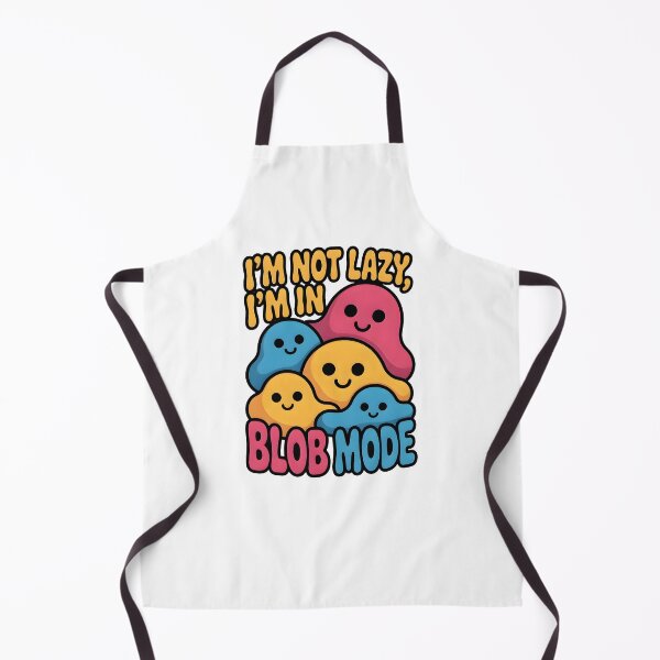 Item preview, Cute Colorful Blob Creatures – Funny “I’m In Blob Mode” Design designed and sold by FatCatCD.