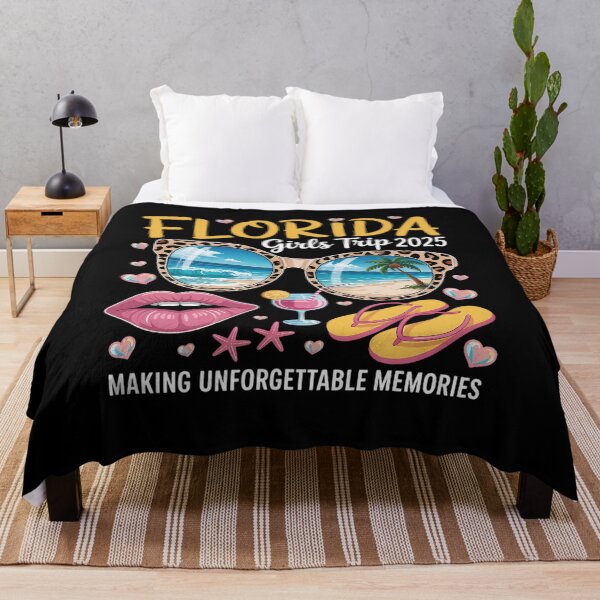 Item preview, Florida Girls Trip 2025 Beach Vibes Family Vacation designed and sold by RayhendersonArt.