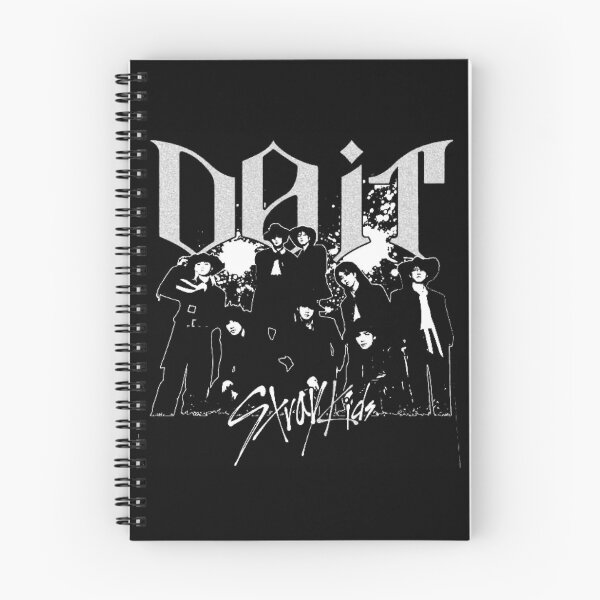 Item preview, Stray Kids do it black and white collage logo you make stray kids stay bang chan lee know changbin hyunjin han felix seungmin IN kpop skz skzoo dominate world tour designed and sold by Kpop-Noona.