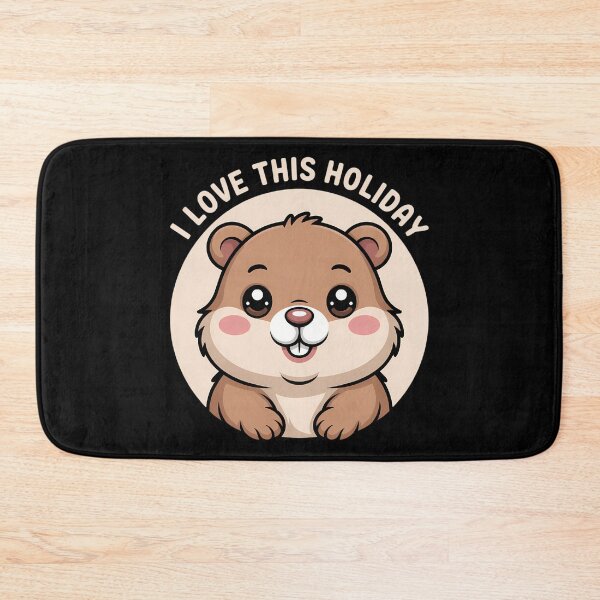 Item preview, Ground hog Holiday Happy groundhog day designed and sold by RipleMalphite.