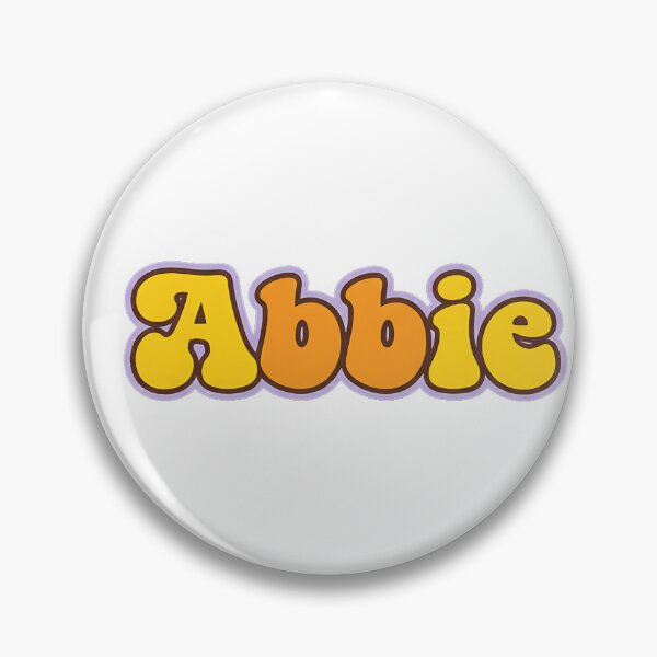 Item preview, Abbie Personalized Name Wavy Retro Shirt, Coffee Mug, Sticker Gift designed and sold by HelixPedia.