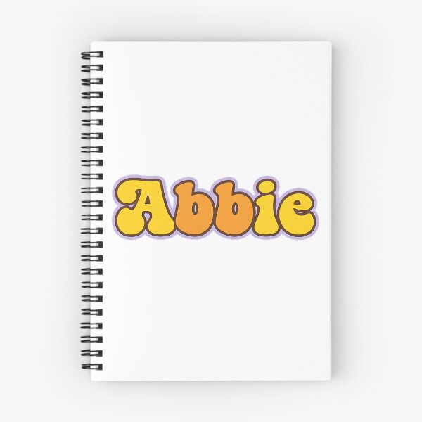 Item preview, Abbie Personalized Name Wavy Retro Shirt, Coffee Mug, Sticker Gift designed and sold by HelixPedia.