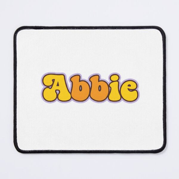 Item preview, Abbie Personalized Name Wavy Retro Shirt, Coffee Mug, Sticker Gift designed and sold by HelixPedia.
