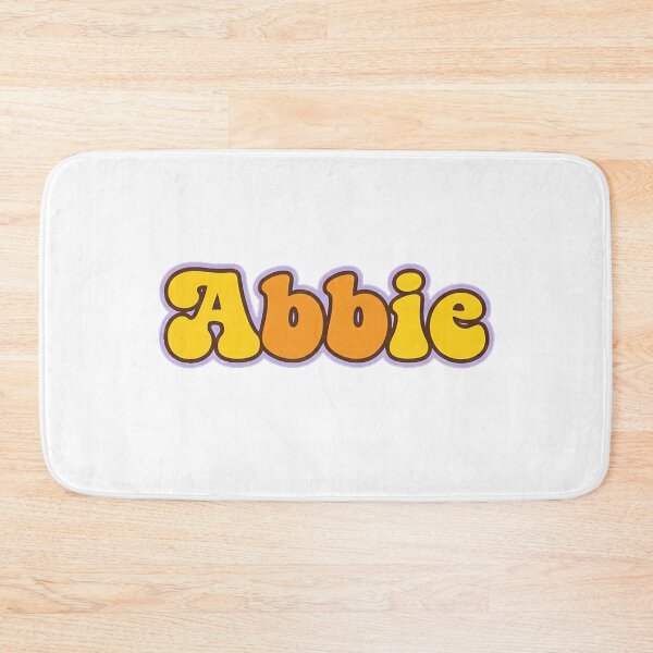 Item preview, Abbie Personalized Name Wavy Retro Shirt, Coffee Mug, Sticker Gift designed and sold by HelixPedia.