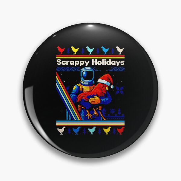 Item preview, Arc Raiders Rooster Scrappy Holidays Merry Christmas  designed and sold by botarote.