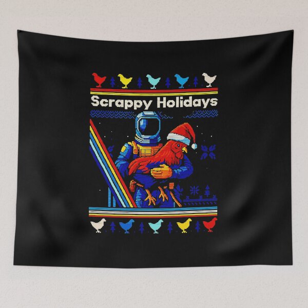 Item preview, Arc Raiders Rooster Scrappy Holidays Merry Christmas  designed and sold by botarote.