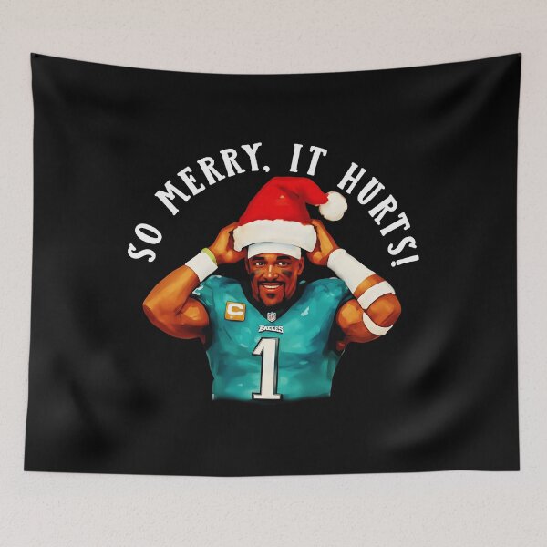Item preview, Jalen Hurts So Merry It’s Heart Eagles Christmas  designed and sold by marisoawan.