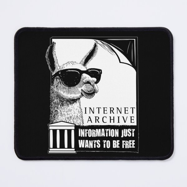 Item preview, Internet Archive | Information Just Wants To Be Free designed and sold by ScientiaAcLabor.