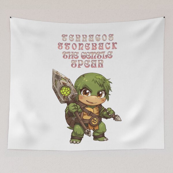 Item preview, Terragos Stoneback – The Gentle Spear of Monzora  designed and sold by Monzora.
