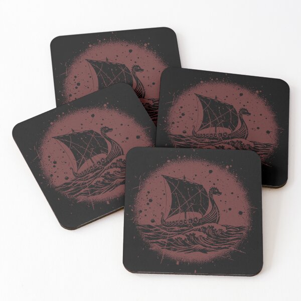 Item preview, Viking Longship Silhouette – Norse Warrior Ship Vintage Design designed and sold by Imaginationbeyond.