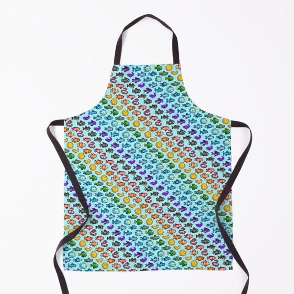Item preview, A rainbow of fish - stardew valley designed and sold by Cthulhu loves crafts.