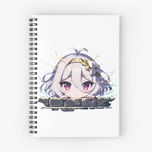 Item preview, Kokkoro Peeking Chibi Kawaii Princess Connect Game Anime Girl Design designed and sold by TorbenKuhano.