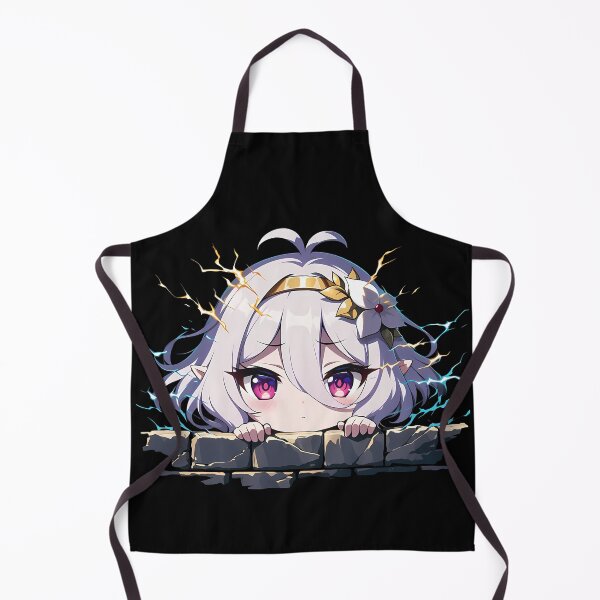 Item preview, Kokkoro Peeking Chibi Kawaii Princess Connect Game Anime Girl Design designed and sold by TorbenKuhano.