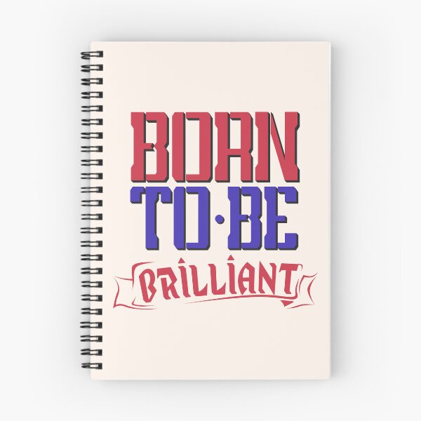 Item preview, Born To Be Brilliant | Self-Affirmation, High Potential & Inner Greatness Quote designed and sold by Maltachi Designs.
