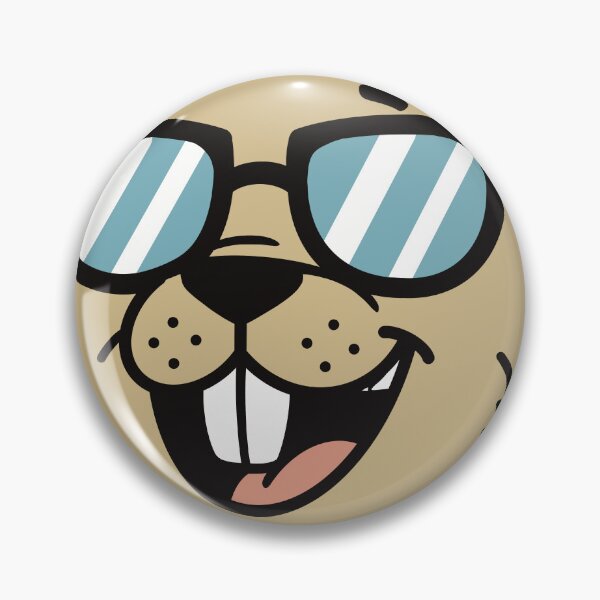 Item preview, Cool beaver with Sunglasses – Funny beaver Head Cartoon designed and sold by holywarter.